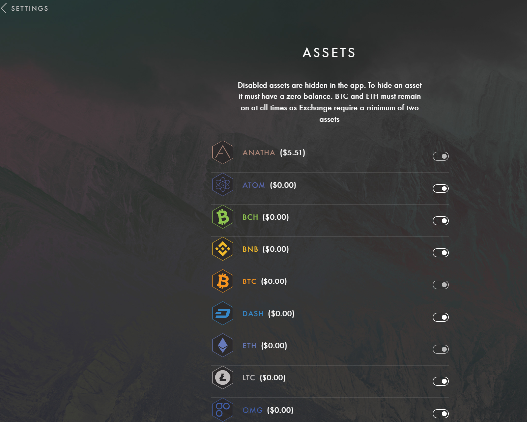 Wallet Assets for the 2nd Mnemonic