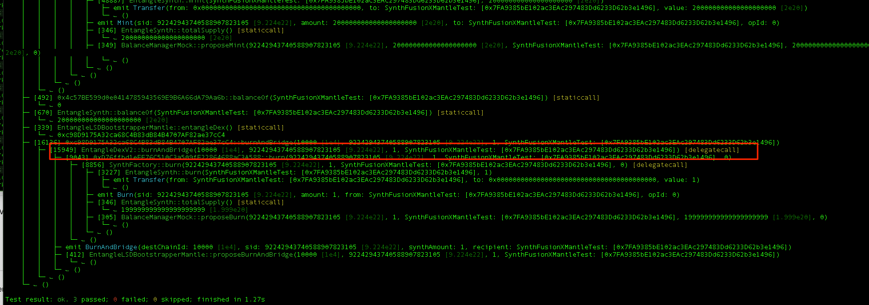 Lack of chain-id validation