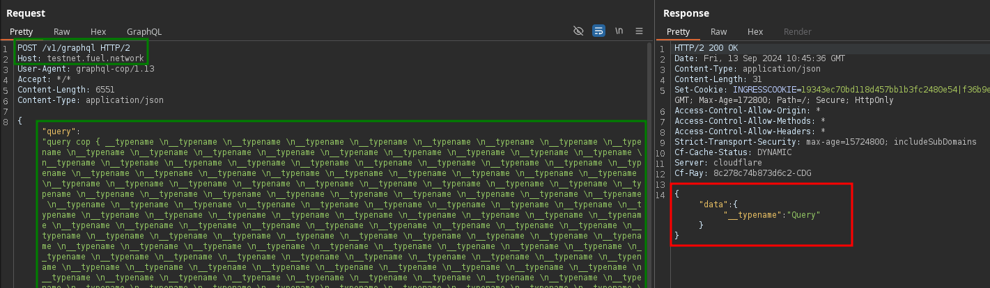 GraphQL query with alias overloading.