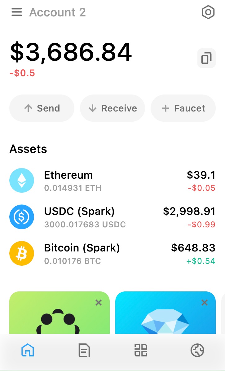Valid account found with available funds